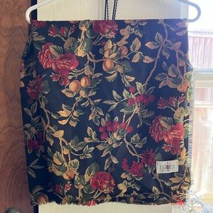 Vintage J Crew silk scarf